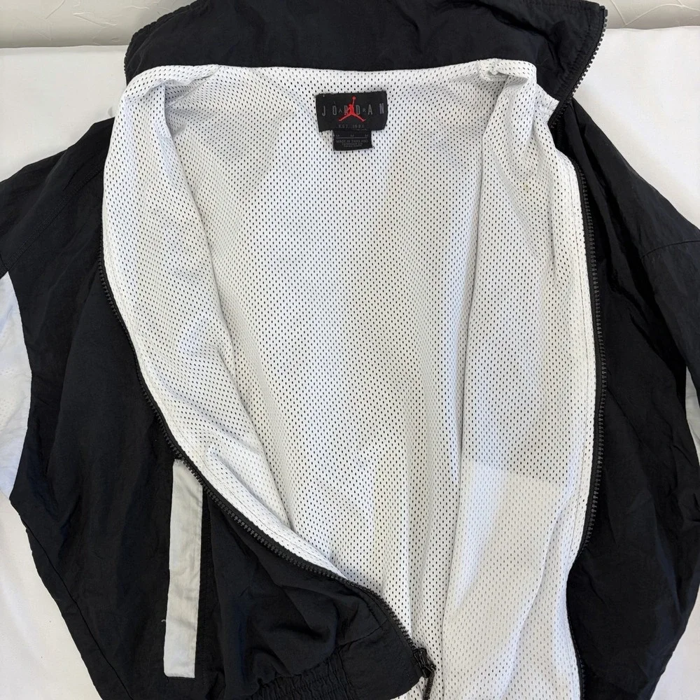 VINTAGE Rare 1990s NIKE AIR JORDAN  WINDBREAKER GRAIL JACKET Men's Size Medium - Picture 7 of 10